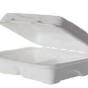 9x6x2.5in 2-Compartment 225x150x70mm