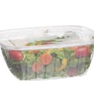 32oz Rectangular Deli & Lid 191x165x76mm