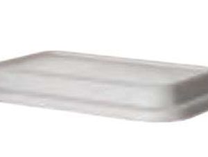 16oz Rectangle Dome Lid 184x127x25mm – Sugarcane